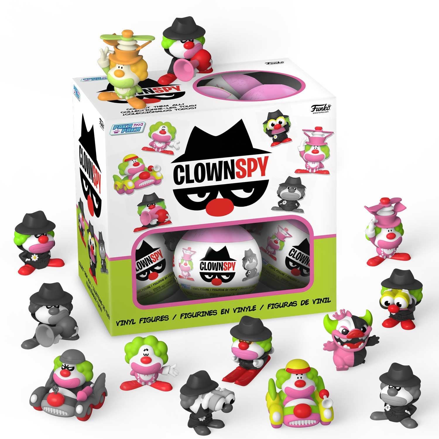 Funko Paka Paka ClownSpy – Figuras Coleccionables de Vinilo en Cápsulas Sorpresa Funko Paka Paka ClownSpy – Figuras Coleccionables de Vinilo en Cápsulas Sorpresa